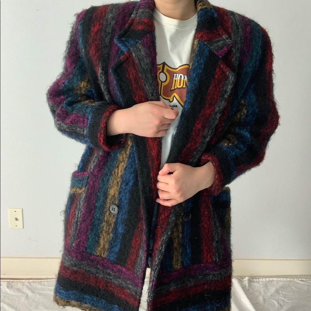 Vintage Wool Coat from Japan 70s/80s - Picture 4 of 9